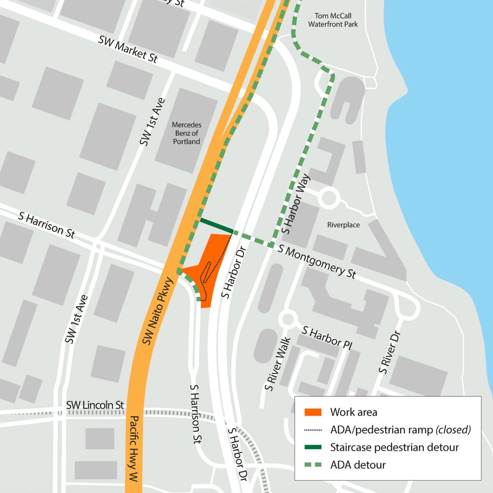 ADA Ramp Repairs in April 2022