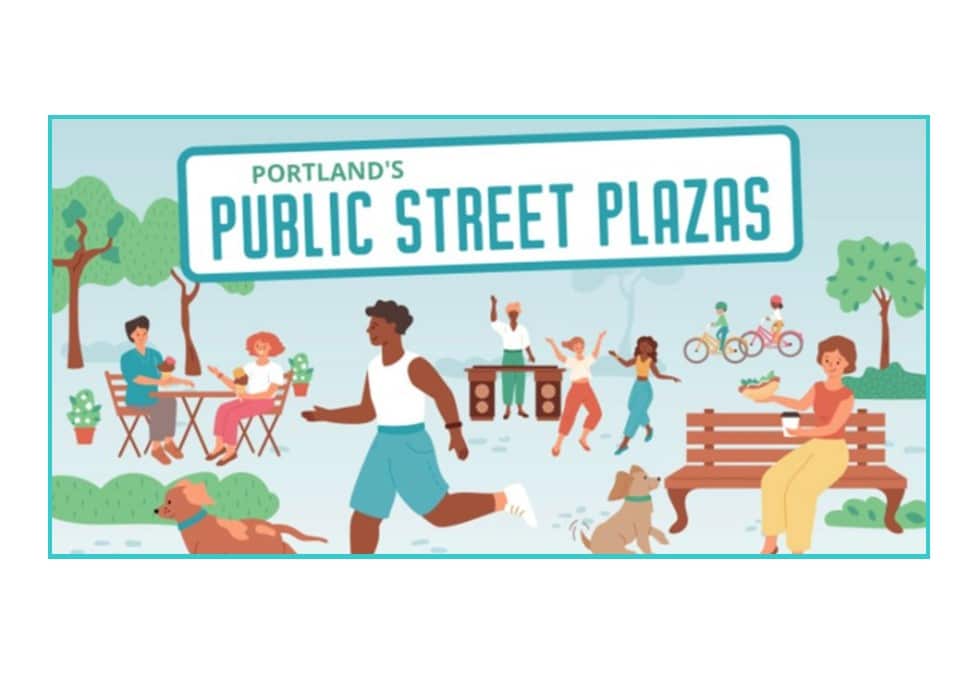 Fall in Love with Portland Public Street Plazas