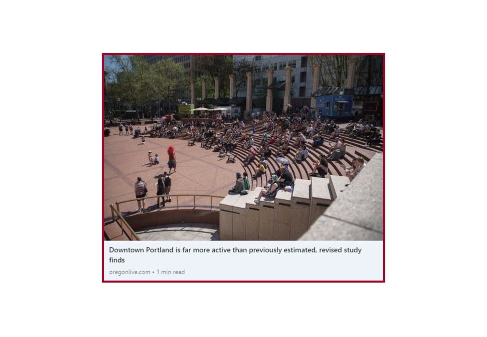 Downtown Portland more active than previously estimated